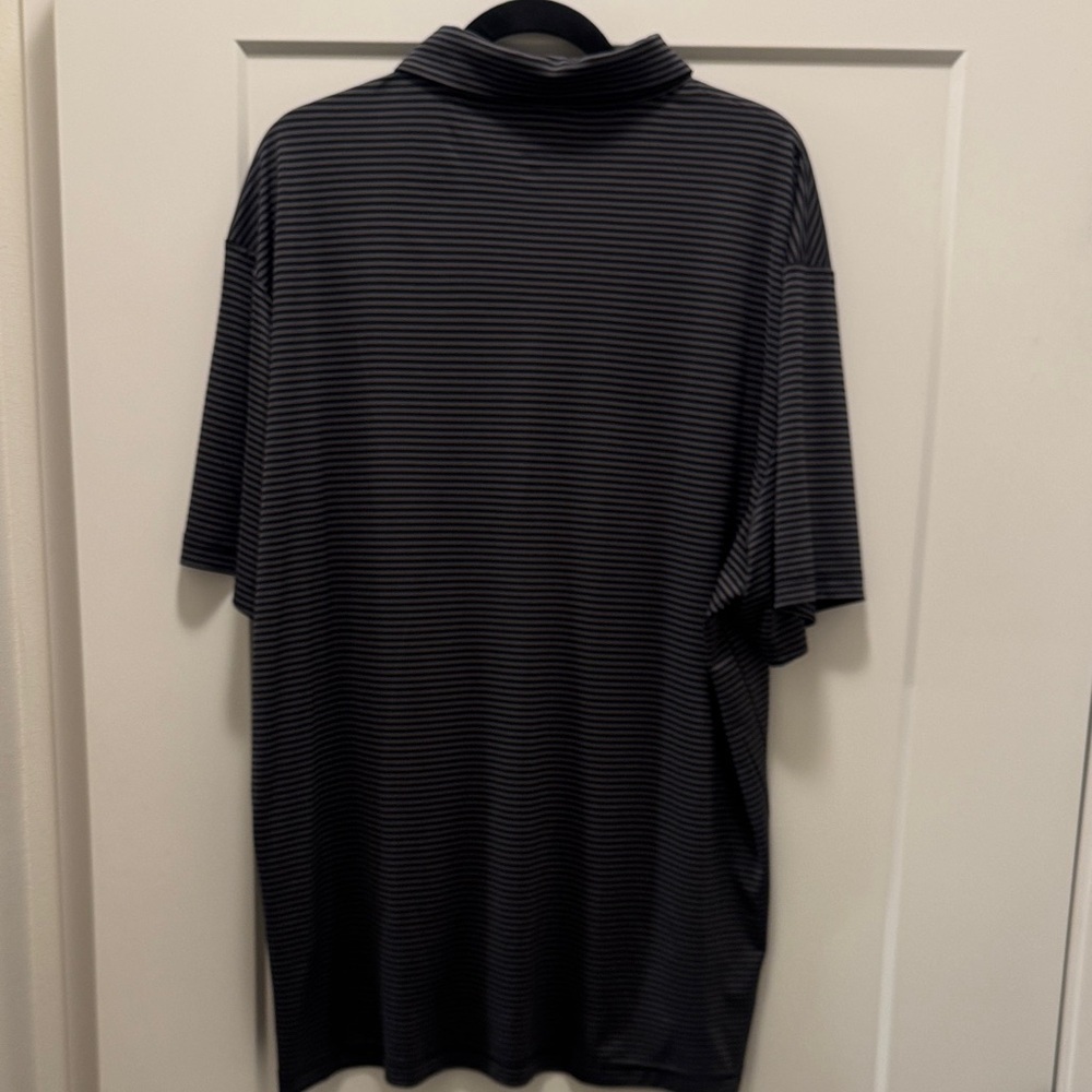 Attack Life by Greg Norman Navy Striped Polo Shirt. 3X. Worn once! - Picture 4 of 4